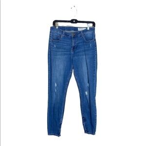 Pistola Medium Wash Ankle Zip Jeans